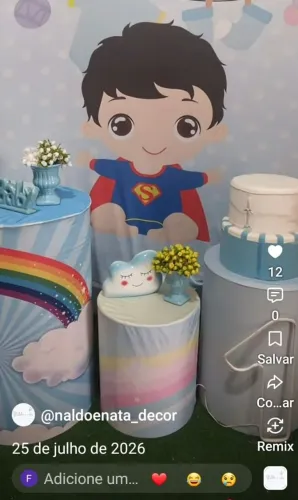 Decoração Super Man