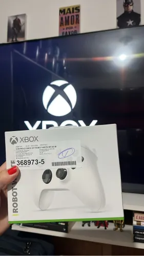 Controle Xbox branco