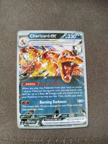 Card Pokémon TCG Charizard EX 125/197