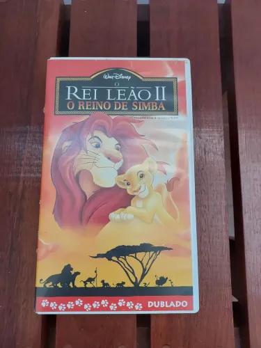 Fita VHS Rei Leão II