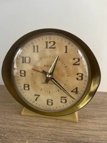 Relógio Despertador Antigo Westclox Big Ben