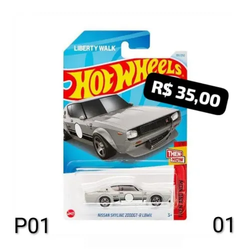 Hotwheels Nissan Skyline Lbwk