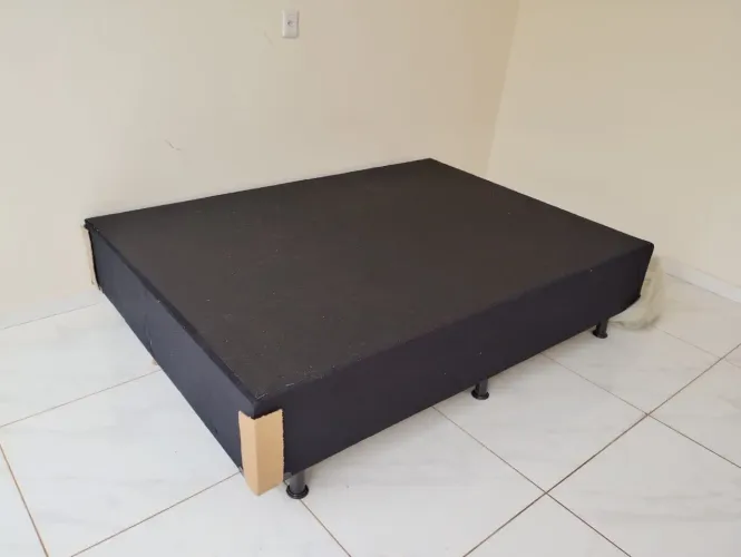 Base de cama box casal novas