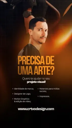 Sou designer gráfico, editora de vídeo, Branding, marketing e outros...