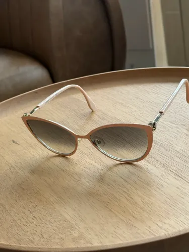 óculos de sol fendi ff-0413/s original feminino cat eye rose degradê made in italy + caixa