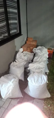 Sacos de pedra