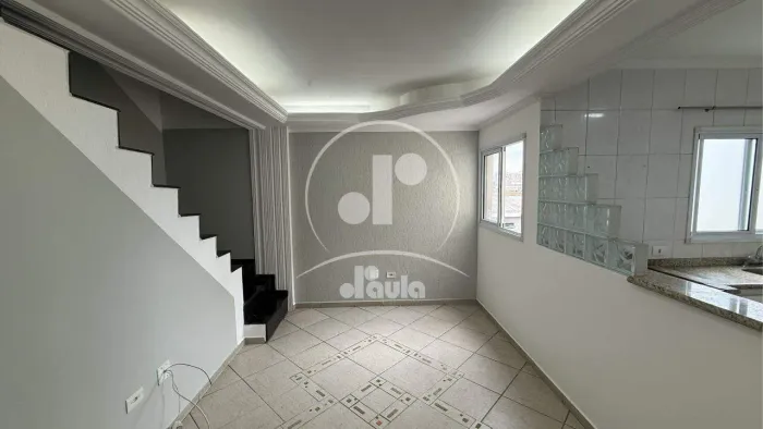 Cobertura para aluguel, 2 quartos 1 suíte Vila América em Santo André/SP