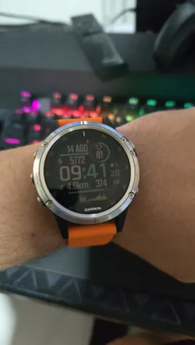 Relógio Garmin Fênix 5 Plus