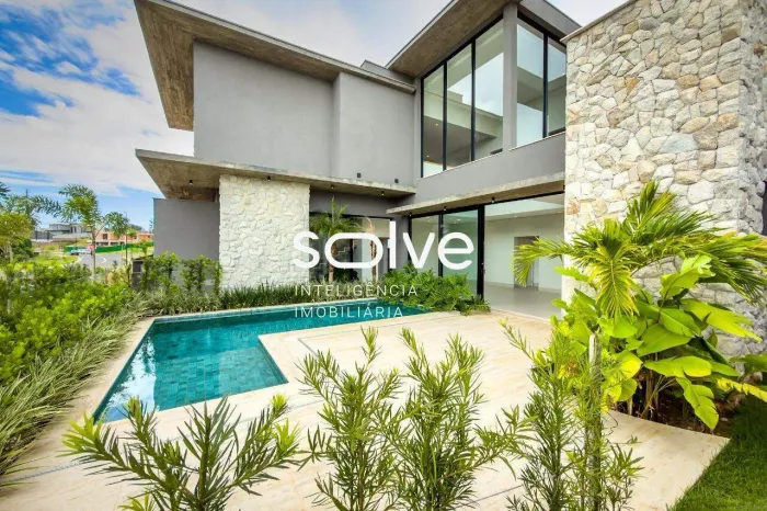 Casa em Condomínio à venda em Indaiatuba - Villa dos Pinheiros, 4 quartos 455 m² por 6.980