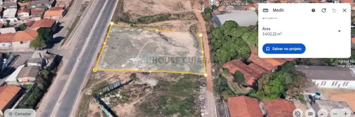 Vendo!!! Um Terreno de 3.200 M² de frente com a Avenida Archimedes Pereira Lima