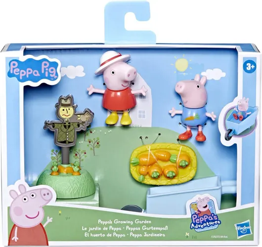 Peppa Pig e George Pig - Playset Jardinagem (VENDIDO)
