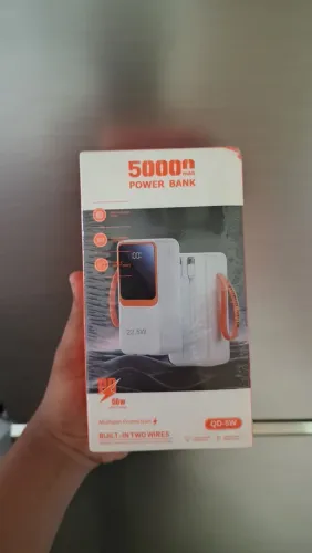 Carregador Power Bank 22.5W 50.000mah Portátil<br>Turbo Rápido