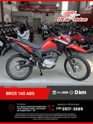 NXR 160 Bros ABS 0 km - Pronta Entrega!