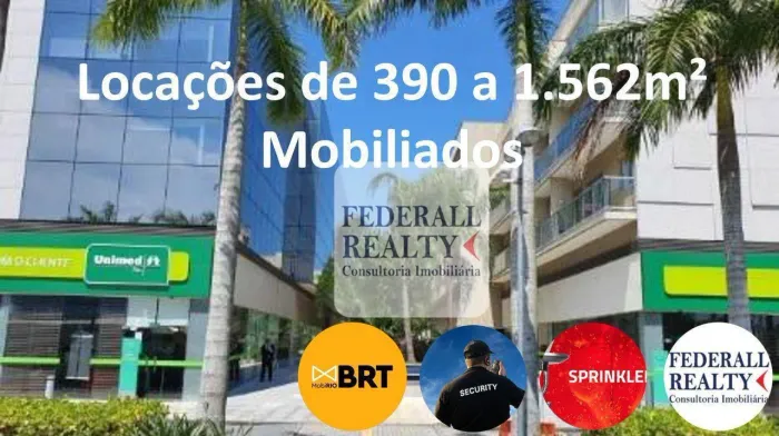 Aluguel de salas comerciais na Avenida Ayrton Senna, Barra da Tijuca, RIo de Janeiro, RJ