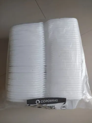 Kit com 40 marmitas descartáveis isopor