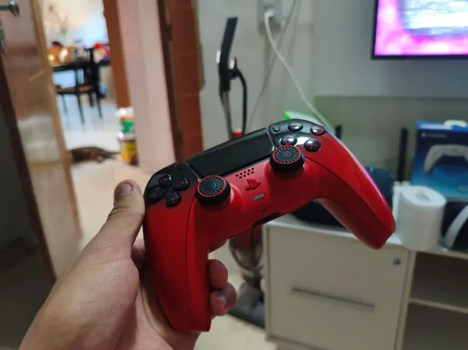 Controle Dual Sense Techno Red PS5