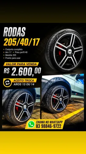 Rodas aro 17 