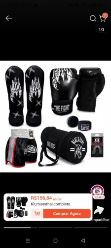 Kit de muay thai