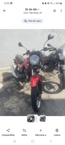Vende-se moto Ybr 125 ano 2005