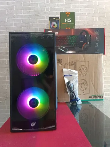 PC GAMER RYZEN 5 + KIT GAMER NOVO (16GB + SSD 240)