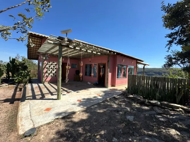 Chácara com Vista Permanete, acesso ao Rio e Conforto na Chapada, 4.7ha