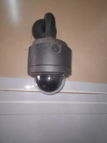 Câmera CFTV Speed Dome LG LPT-OS551HQ Usada - Funcionando Com Fonte e Suporte