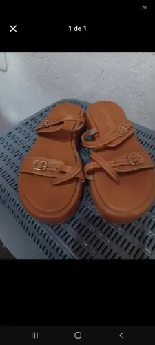 vendo sandália papete, tamanho 35