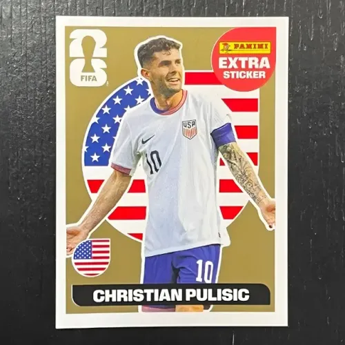 Figurinha Extra Legend Ouro Christian Pulisic