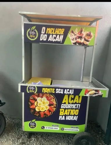 Carrinho de Açai