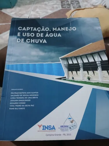 Livro- Captação, Manejo e uso de água de chuva