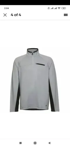 Camisa manga comprida fila importada extra grande