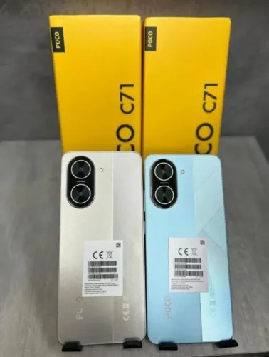 Celular Xiaomi Poco C71 4Ram 128Gb Novo Lacrado Disponivel.