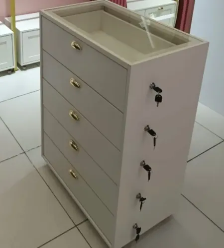 Gaveteiro expositor 