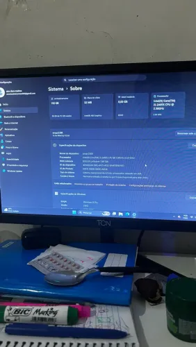 Computador Completo Intel Core i5 8GB RAM + Monitor, Teclado e Mouse ?