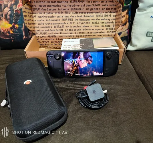 Steam Deck Oled 512gb - TOP! (Aceito Olx pay)
