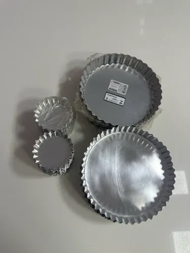 Kit com 40 Formas de Torta Maçã