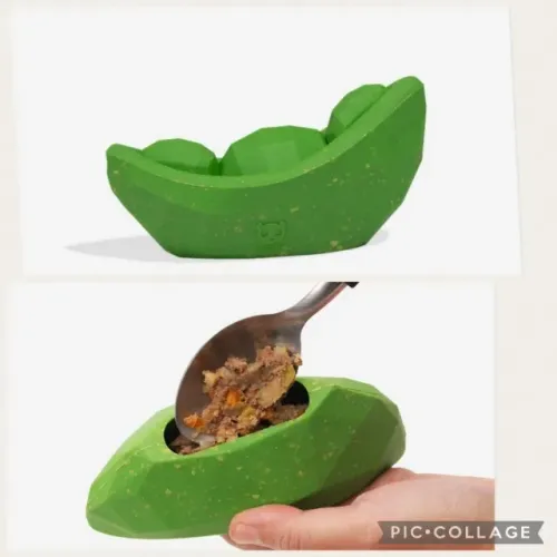 brinquedo zee.dog para cachorros super veggiez ervilha, nova