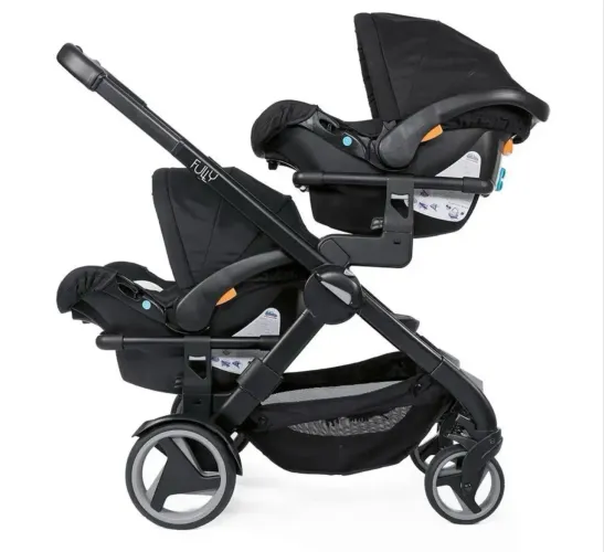Carrinho de Gêmeos - Chicco Fully Twin (semi-novo)