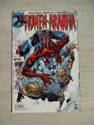 HQ Quadrinhos Homem-aranha Extra Dez/2001