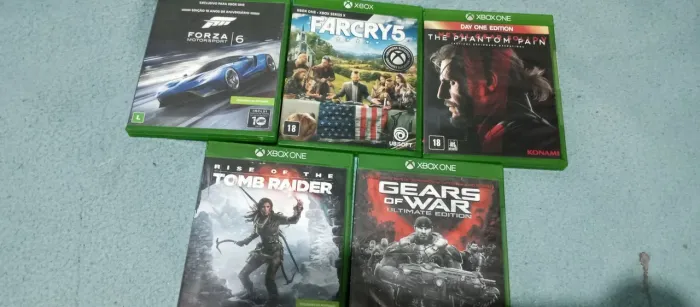 Lote de jogos de Xbox one 
