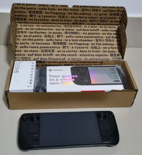 Steam Deck OLED 512gb (oportunidade unica)