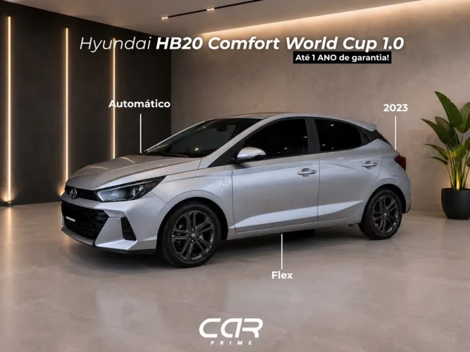 Hyundai HB20 Copa Mundo Qatar 1.0 TB Flex Aut. 2023