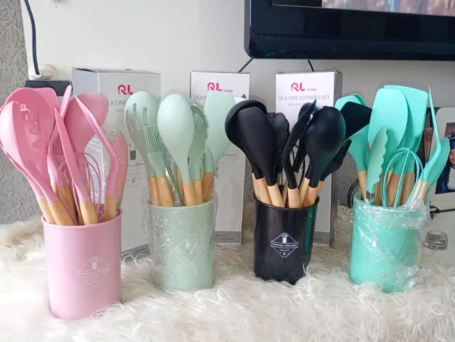 Kit utensílios cozinha 12 peças