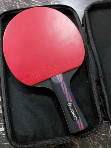 Raquete tênis de mesa profissional ittf