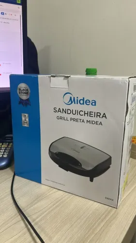 Sanduicheira Grill Midea SWMXX ? NOVA, NUNCA USADA!