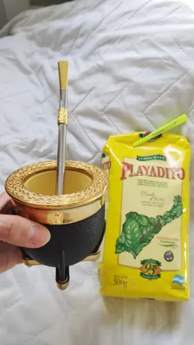 Chimarrão + cuia + bomba