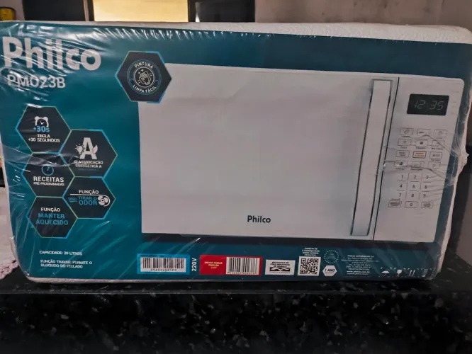 MICROONDAS PHILCO 20 LITROS NOVO