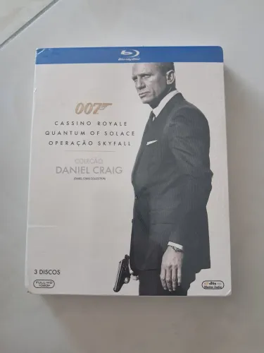 Coleção em Blu-Ray Daniel Craig 007