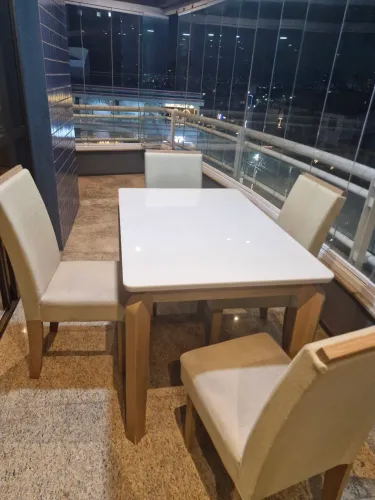 Jogo de mesa 4 lugares