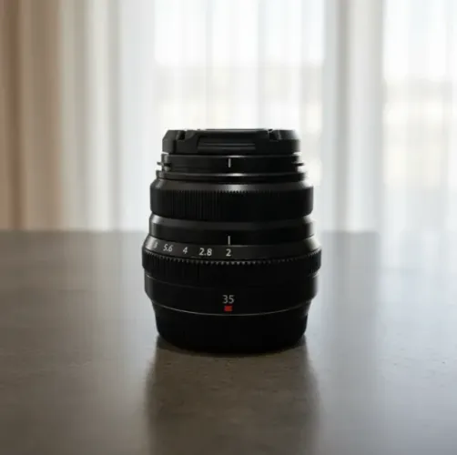 Lente Fujifilm Xf 35mm F/2 R Wr Preta